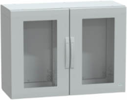 PanelSeT PLA Floor Standing Polyester Enclosure 750x1000x420mm, IP65, IK08