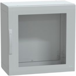 Floor Standing Polyester Enclosure 750mm, IP65, IK08, Glazed Door
