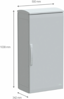 Floor Standing Polyester Enclosure 1000x500x320mm IP44 IK10