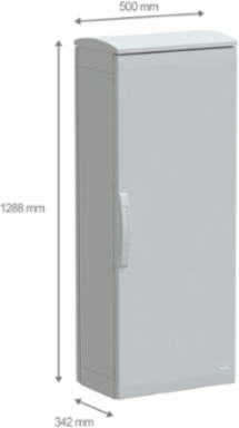 Floor Standing Polyester Enclosure 1250x500x320mm IP44 IK10
