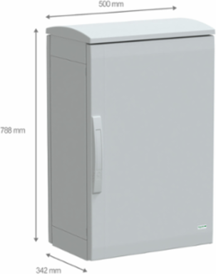PanelSeT Polyester Enclosure 750x500x320mm IP44 IK10