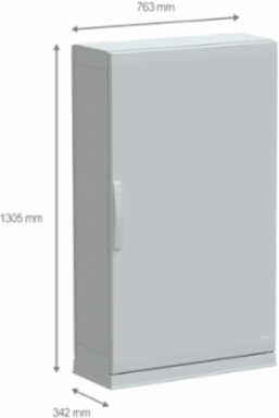 Floor Standing Polyester Enclosure 1250x750x320mm IP54 IK10