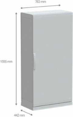 Floor Standing Polyester Enclosure, 1500x750x420mm, IP54, IK10