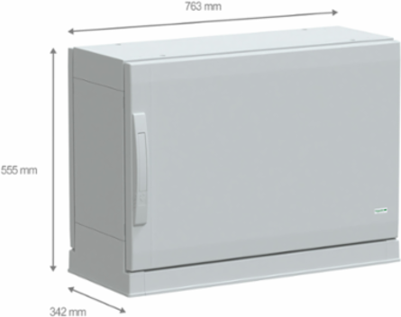 PanelSeT Polyester Enclosure 500x750x320mm IP54 IK10