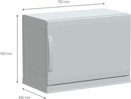 Floor Standing Polyester Enclosure 500x750x420mm IP54 IK10