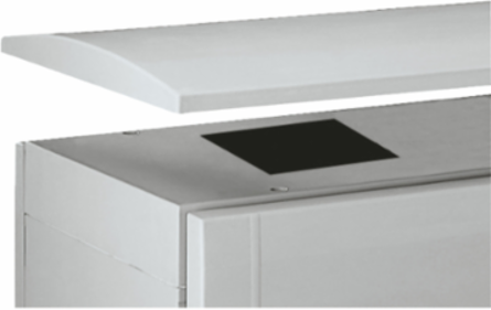 PanelSeT PLA Floor Standing Polyester Enclosure 1250x500x320mm IP44 IK10