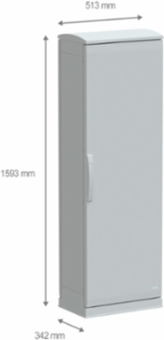 Floor Standing Polyester Enclosure 1500x500x320mm IP44 IK10