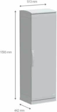 PanelSeT Polyester Enclosure 1500x500x420mm, IP44, IK10