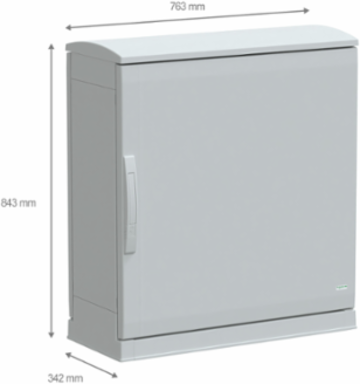 Thalassa PanelSeT PLA Enclosure 750x750x320mm, IP44, IK10