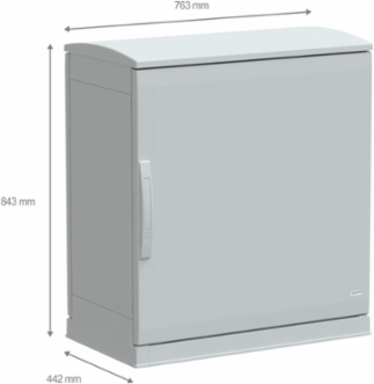 PanelSeT PLA Polyester Enclosure 750x750x420mm IP44 IK10