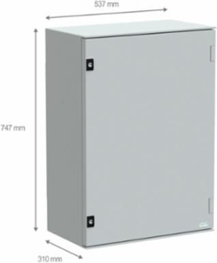 Thalassa PLM Wall Mounted Polyester Enclosure 747x536x300mm IP66 IK10