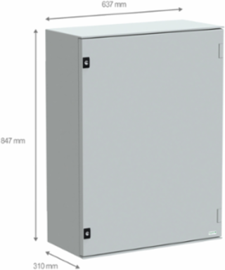 Thalassa PLM Wall Mounted Polyester Enclosure 847x636x300mm IP66 IK10