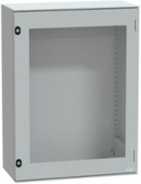 Thalassa PLM Wall Mounted Polyester Enclosure, 847x636x300mm, IP66, IK08, RAL 7035