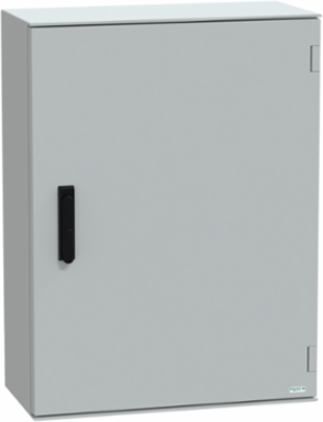 Wall Mounted Polyester Enclosure, 847x636x300mm, IP66, IK10, Gray RAL 7035