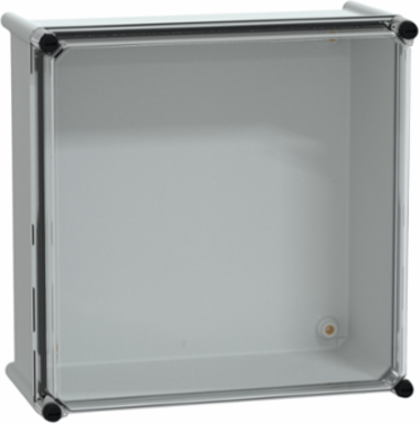 PLS Box, IP66, 36x36x18cm, Polycarbonate Cover, Wall Mounted