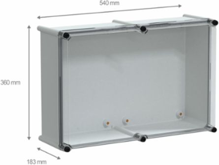 PanelSeT PLS Insulating Modular Box, 36x54x18cm, IP66, IK09
