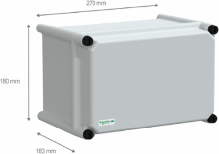 PanelSeT PLS Insulating Modular Box IP66 18x27x18 cm, IK09, UL Certified