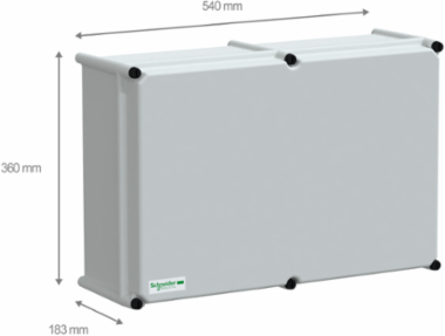 Thalassa PLS Box, IP66, 36x54x18 cm, Polyester & Polycarbonate