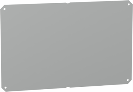 Metallic Mounting Plate 36x54cm, Galvanised Steel, 150 kg Load