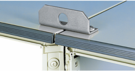 Lifting Brackets for Spacial SFX Enclosure, Max Load 2000 kg, Treated Steel