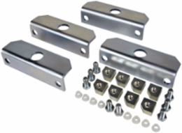 Lifting Brackets for Spacial SFX Enclosure, Max Load 2000 kg, Treated Steel