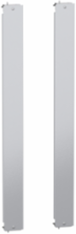 Metal Side Plates for 19 Inch Rack - 1200 x 800 mm, Steel, Gray RAL 7035