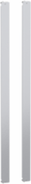 Side Plates Set for 19 Inch Fixed Rack, 2200 x 800 mm, Steel, Gray RAL 7035