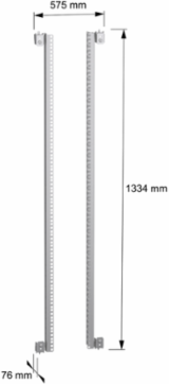 Spacial SF/SM 19 Inch Fixed Rack, 1400 mm Height, 29 Units, 400 kg Load