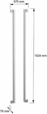 Spacial SF/SM 19 Inch Fixed Rack, 1600 mm, 33 Units, 400 kg Load