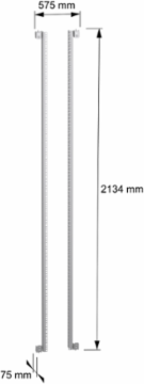 Spacial SF 19 Inch Fixed Rack 2200 mm, 47U, 400 kg Load Capacity