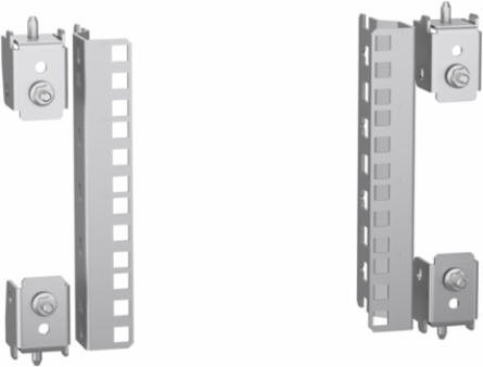 19 Inch Fixed Rack for Electronic Applications, 200 mm Width, Steel