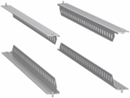 4 Support Brackets for 19 Inch Rack - 400 kg Load - 800 mm Depth