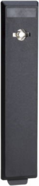 Flat Escutcheon Lock Set - 5 mm Double Bar for 19 Inch Rack