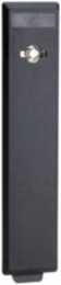 Flat Escutcheon Lock Set - 5 mm Double Bar for 19 Inch Rack