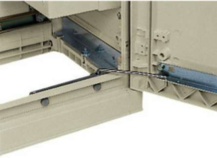 Door Retainer for PanelSeT PLA - 90º/120º Mechanical Opening, Galvanized Steel