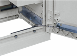 Door Retainer for PanelSeT PLA - 90º/120º Mechanical Opening, Galvanized Steel