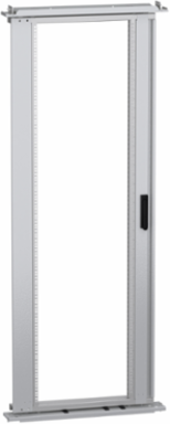 19 Inch Swing Rack 2000x800 mm, 40 Modules, Zinc Coated, Max Load 3.75 kg