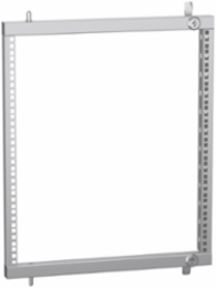 19 Inch Partial Swing Rack - 601 mm Depth, Steel, 12 Units Capacity
