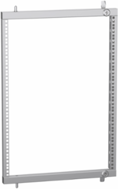 19 Inch Partial Swing Rack, 735 mm Height, Steel, 15 Units Capacity