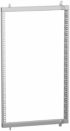 19 Inch Partial Swing Rack, 868 mm Height, 18 Units, Steel, Zinc Coated