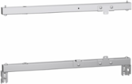 Set of 2 19 Inch Swing Rack Supports, 600 mm Adjustable Depth, Steel