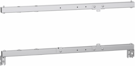 19 Inch Partial Swing Rack Supports Set - 800 mm Width, Adjustable Height/Depth