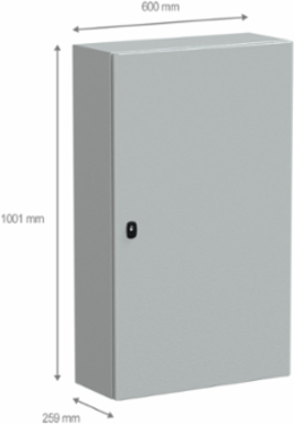 Spacial S3D Wall Mounted Steel Enclosure 1000x600x250mm IP66 IK10