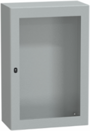 PanelSeT S3D 1200x800x400 mm Steel Enclosure, IP66, IK08, Glass Door