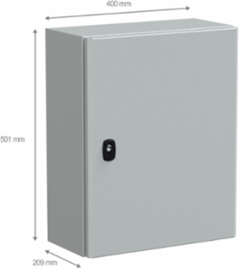 PanelSeT S3D Wall-Mounted Enclosure 500x400x200mm IP66 IK10
