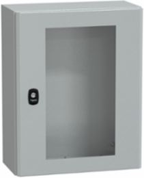 Wall Mounted Steel Enclosure PanelSeT S3D, 500x400x200mm, IP66, IK08