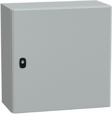 Wall Mounted Steel Enclosure, 500x500x250mm, IP66, IK10