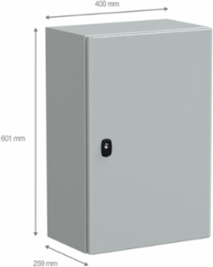 Spacial S3D Wall Mounted Steel Enclosure 600x400x250mm IP66 IK10