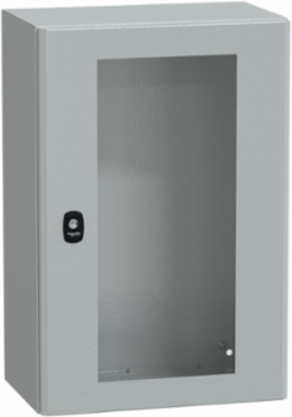PanelSeT S3D Wall Mounted Steel Enclosure, 600x400x250mm, IP66, IK08