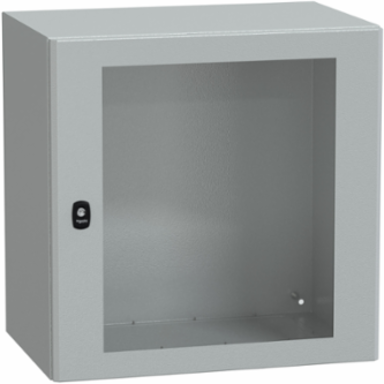 PanelSeT S3D Wall Mounted Steel Enclosure 600x600x400mm IP66 IK08
